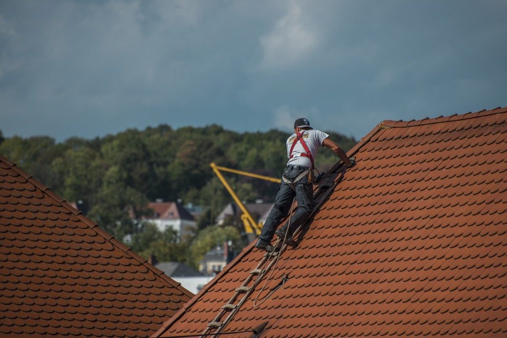 repairing roof