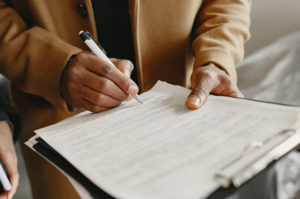 signing contract